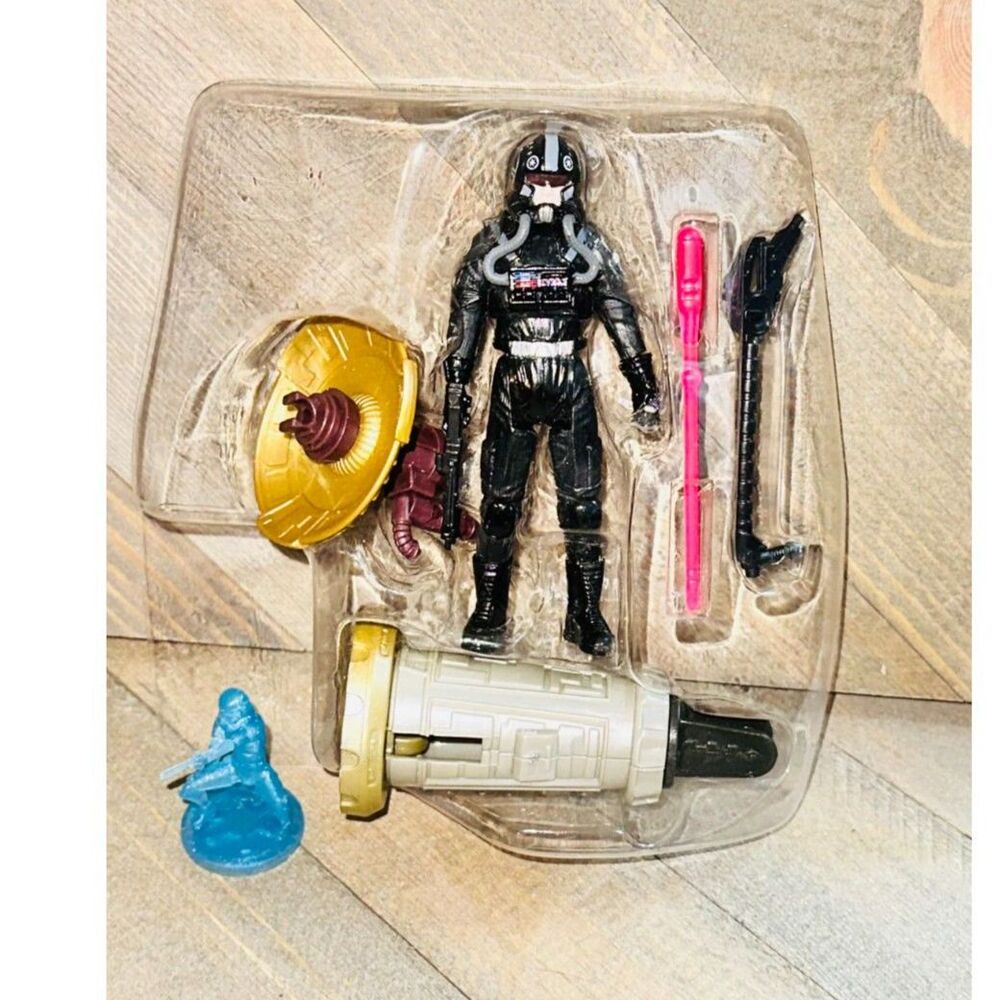 Star Wars 3.75" ROTS Revenge of the Sith #34 Shadow Clone Pilot Figure Hologram